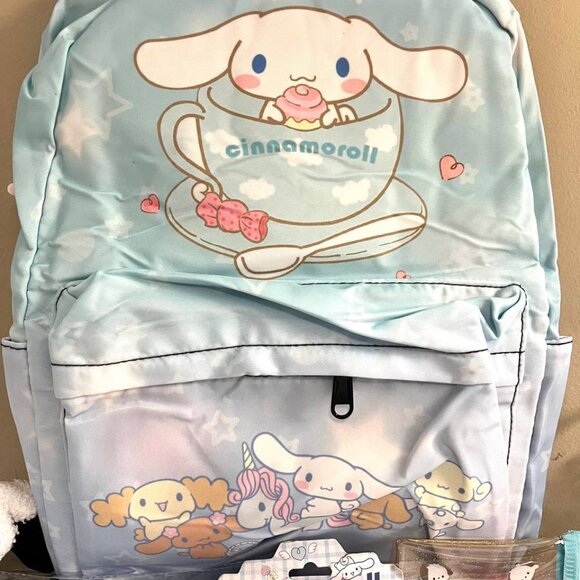 CINNAMOROLL BACKPACK & STATIONERY LOT - Picture 5 of 5